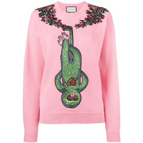 gucci sweater monkey|Gucci sweatshirt women's.